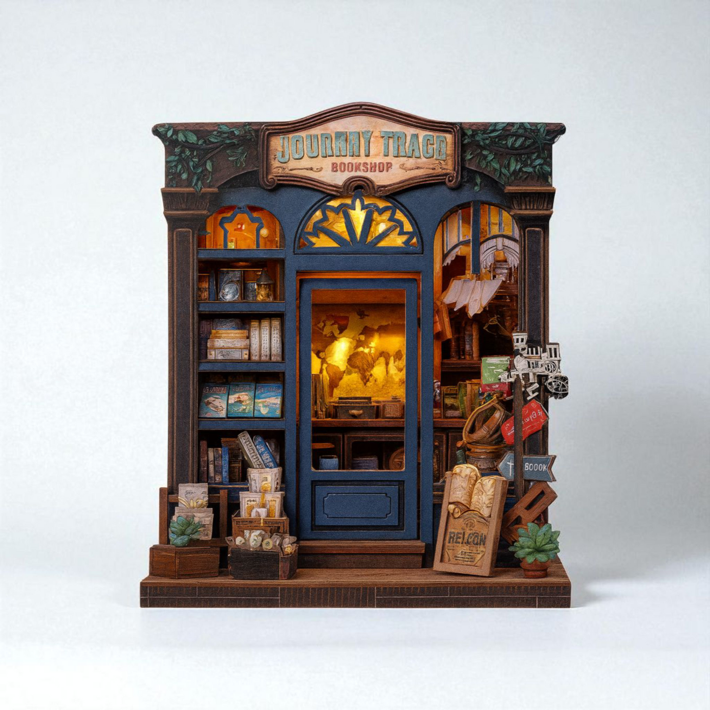 Book Nook DIY Journey Trace