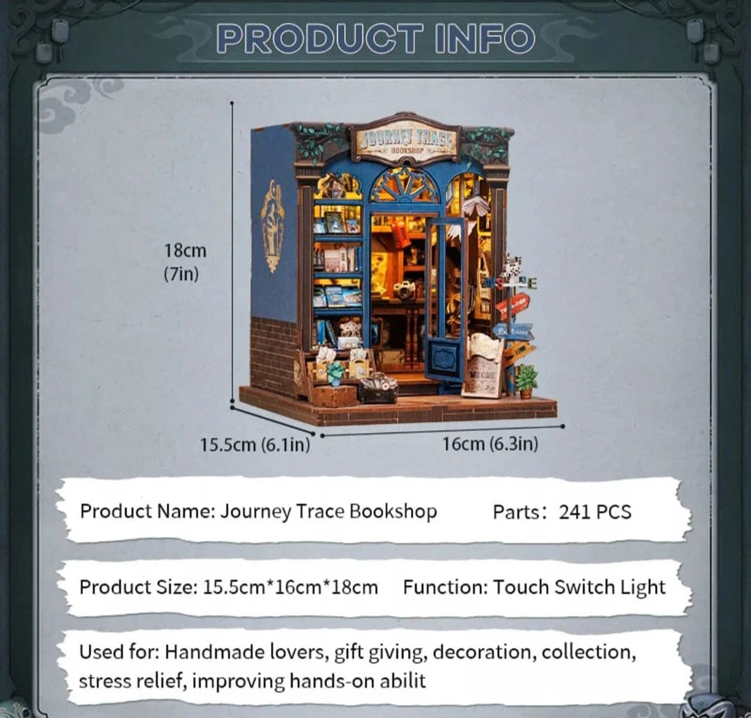 Book Nook DIY Journey Trace