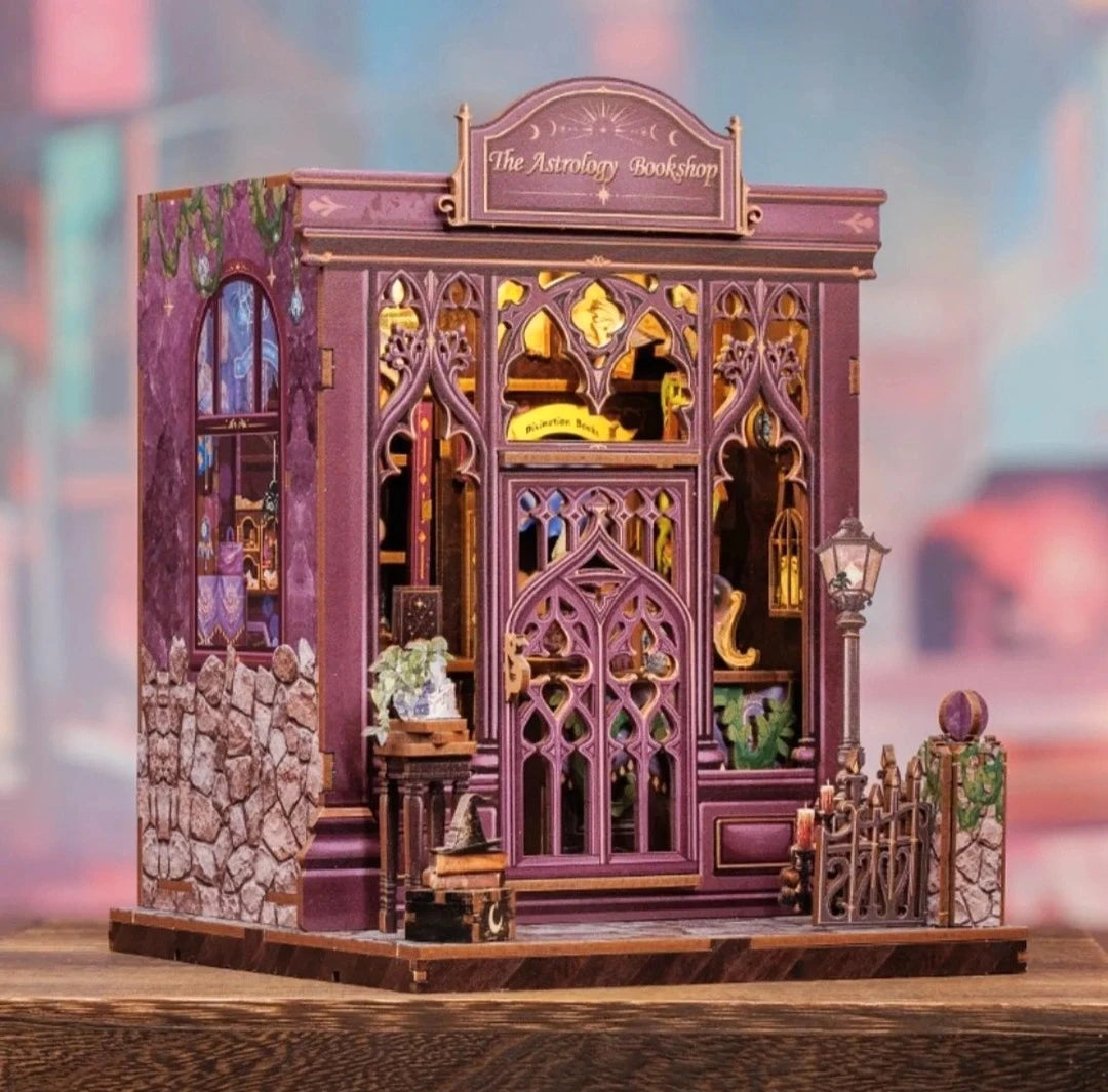 Book Nook DIY Librairie d’Astrologie