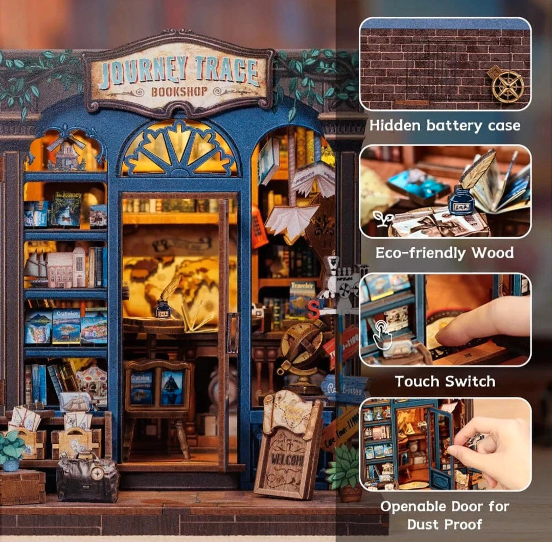 Book Nook DIY Journey Trace