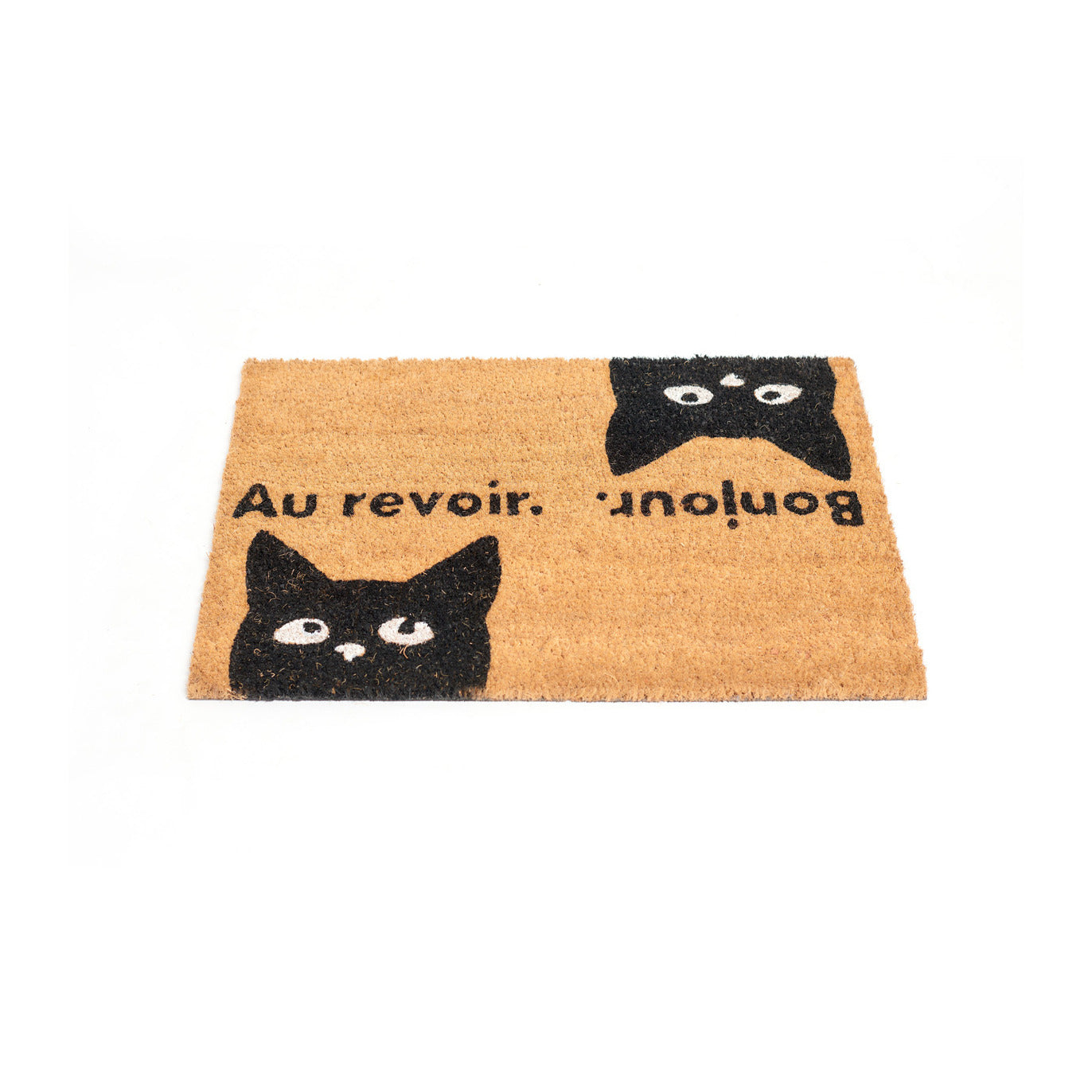 (Coming soon) "Hello / Goodbye Cat" Doormat