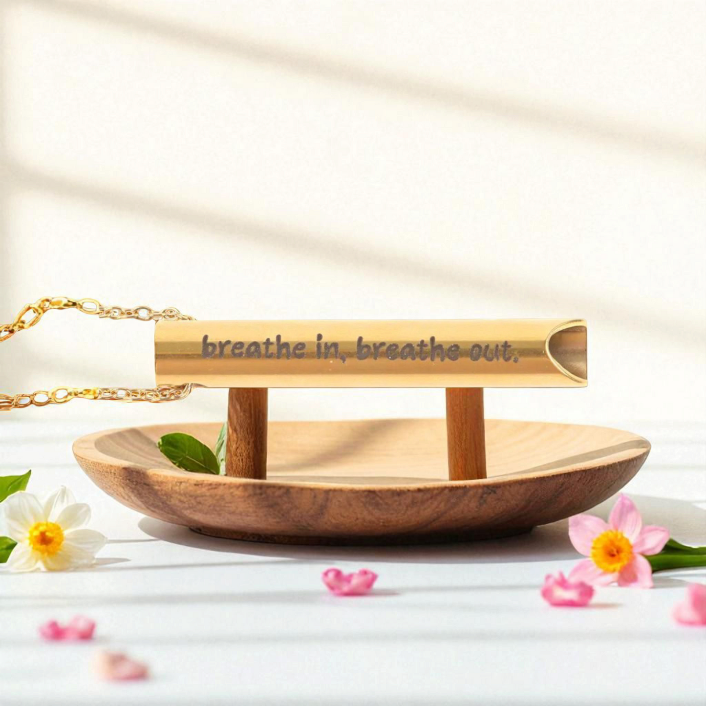 Collier respiratoire anti-stress