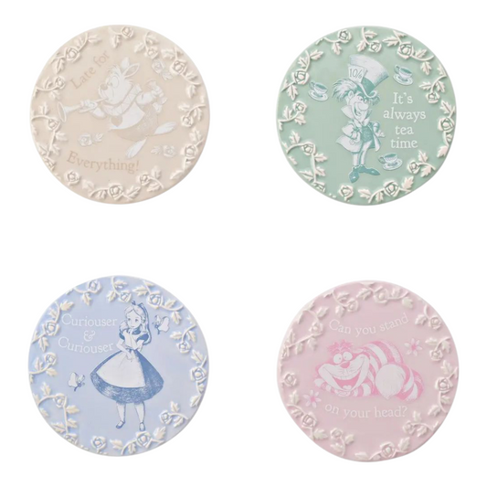 Set de 4 sous-tasses Alice