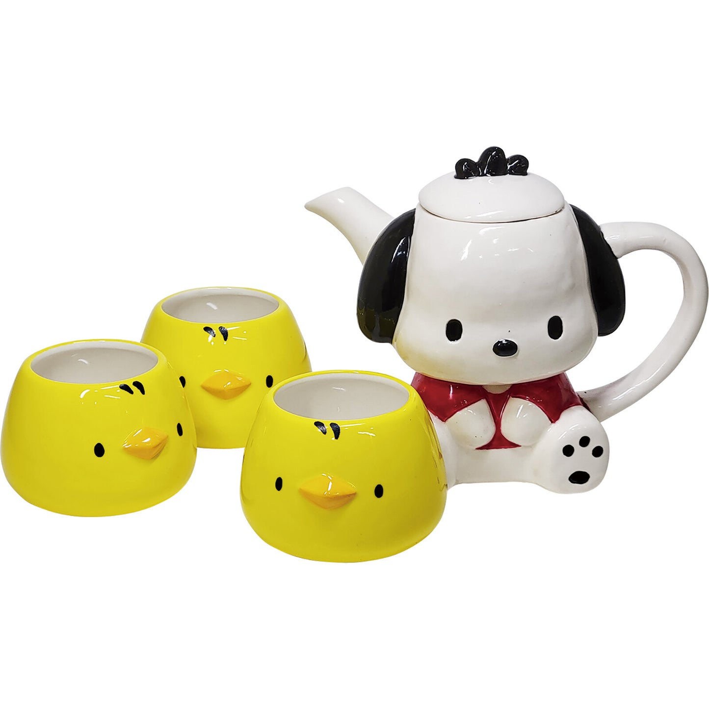 Set à thé Pochacco + poussins