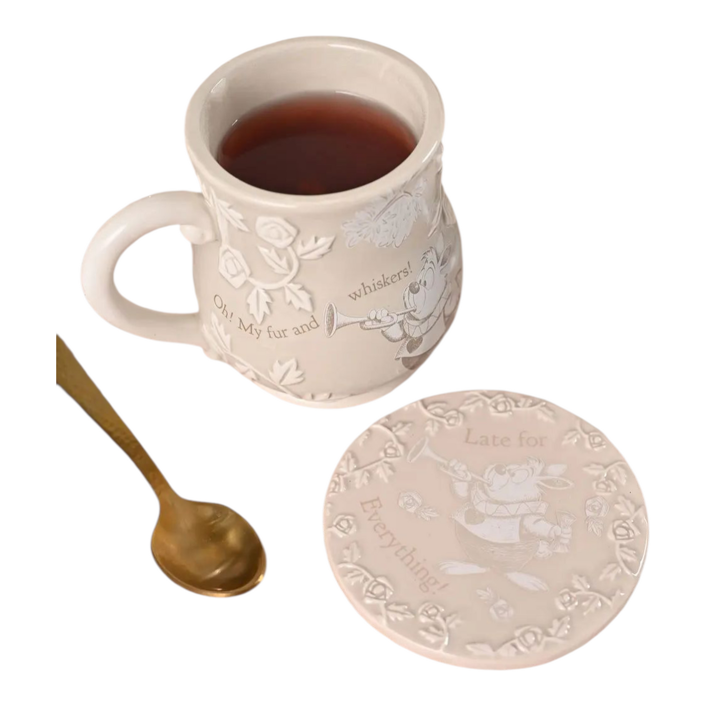 Set de 4 sous-tasses Alice