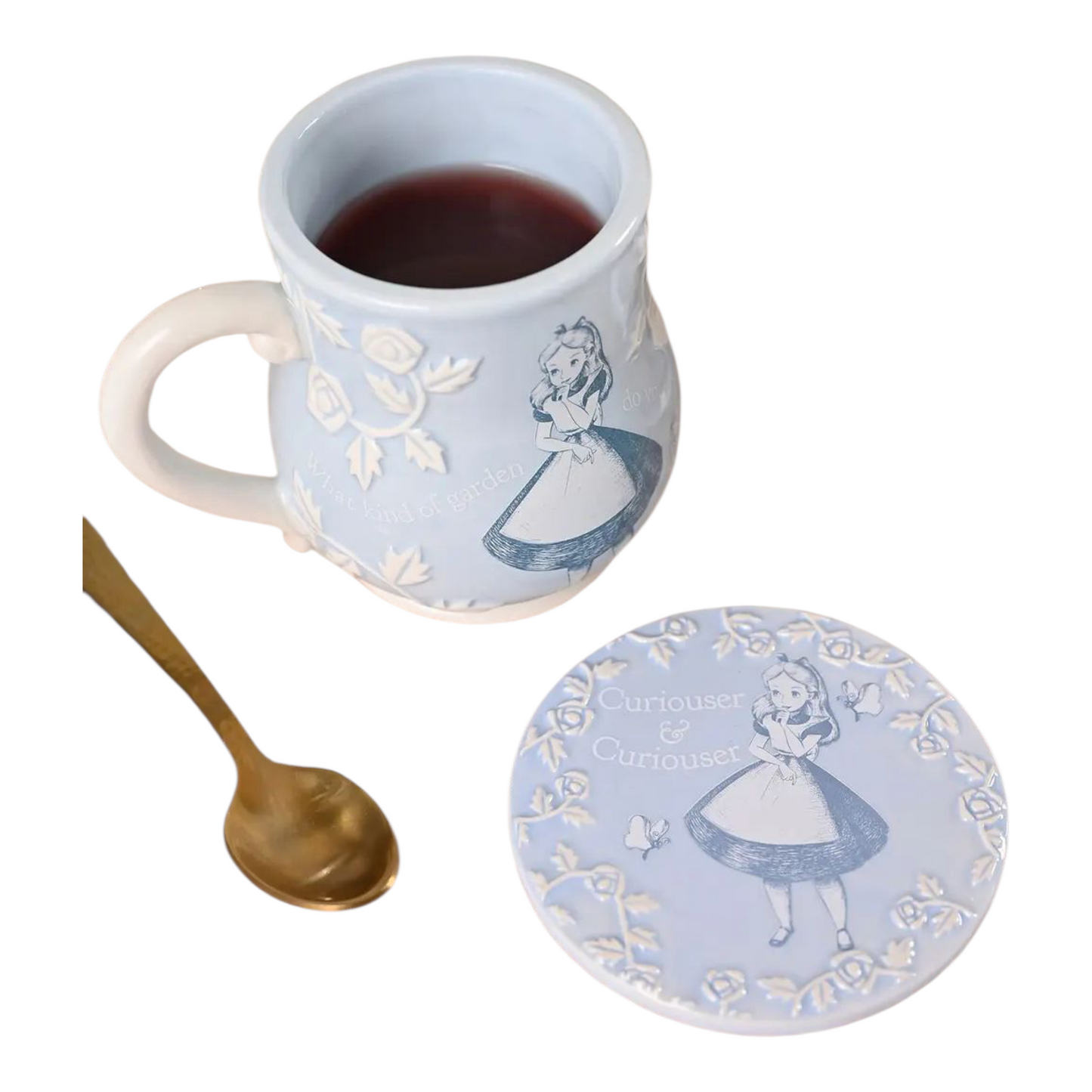 Set de 4 sous-tasses Alice