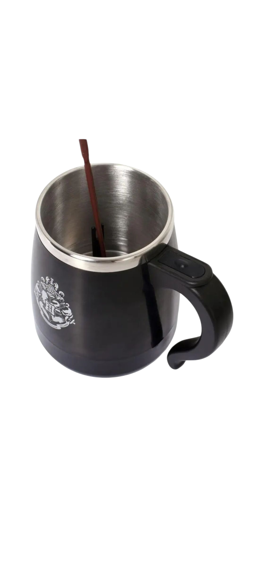 Mug Harry Potter à mélange automatique avec baguette magique – 450 ml