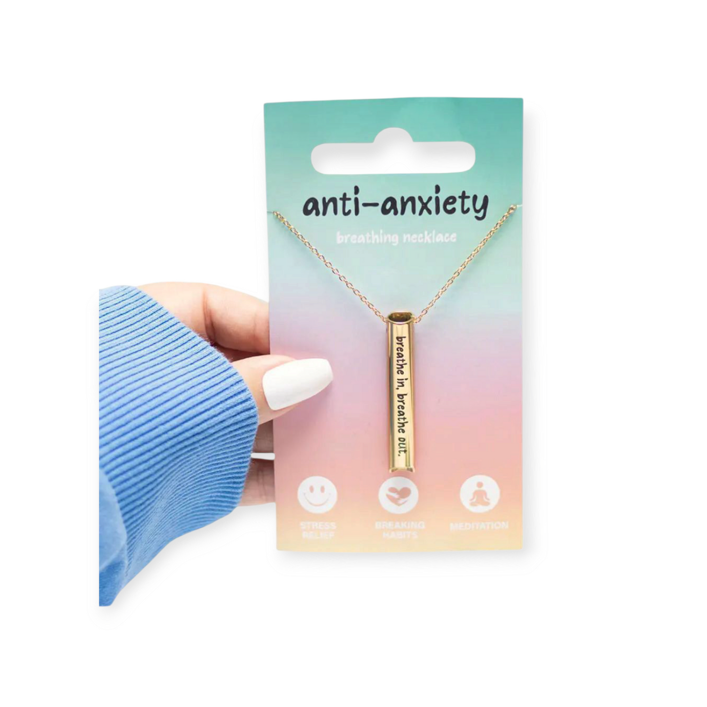 Collier respiratoire anti-stress
