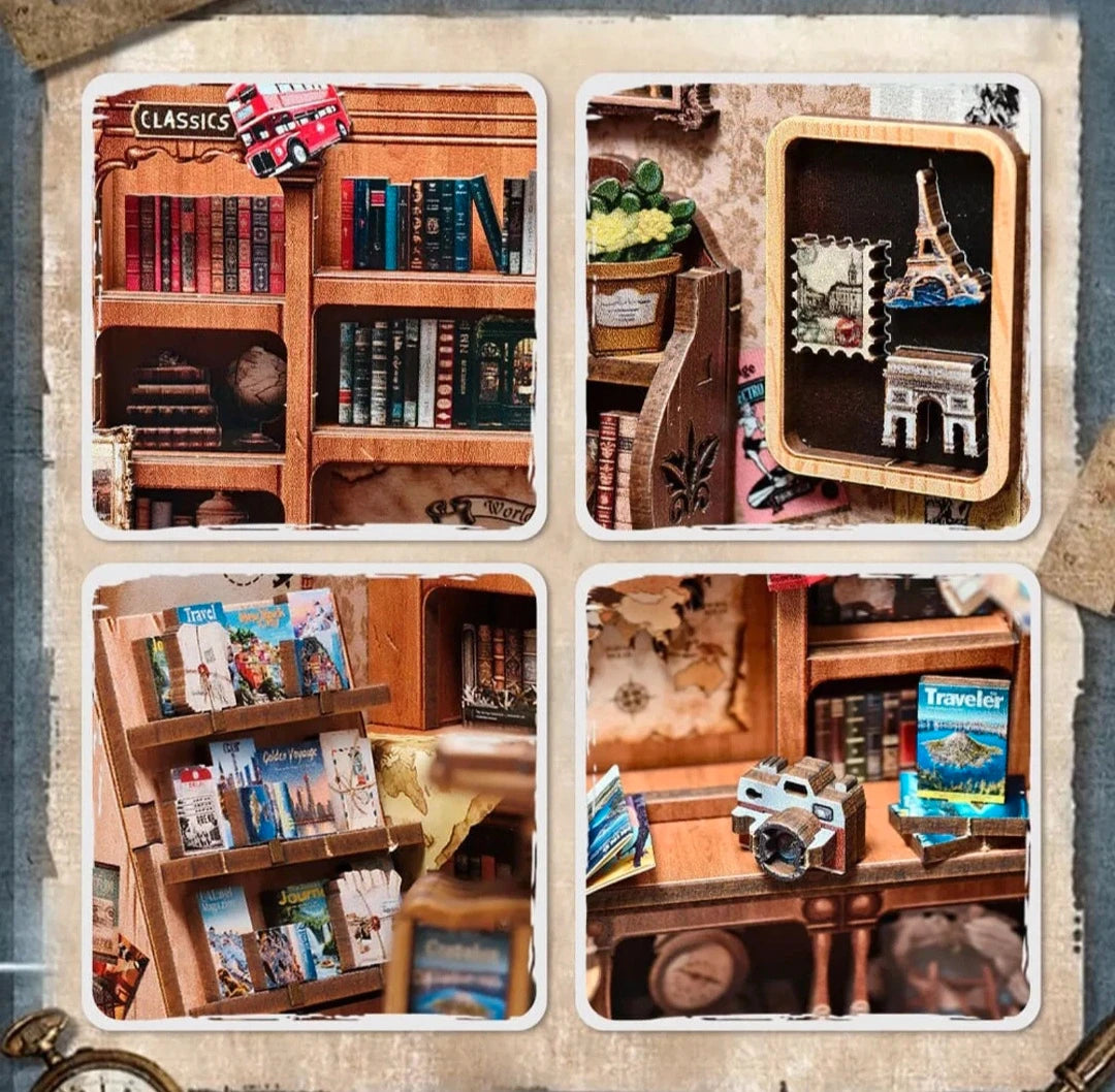 Book Nook DIY Journey Trace