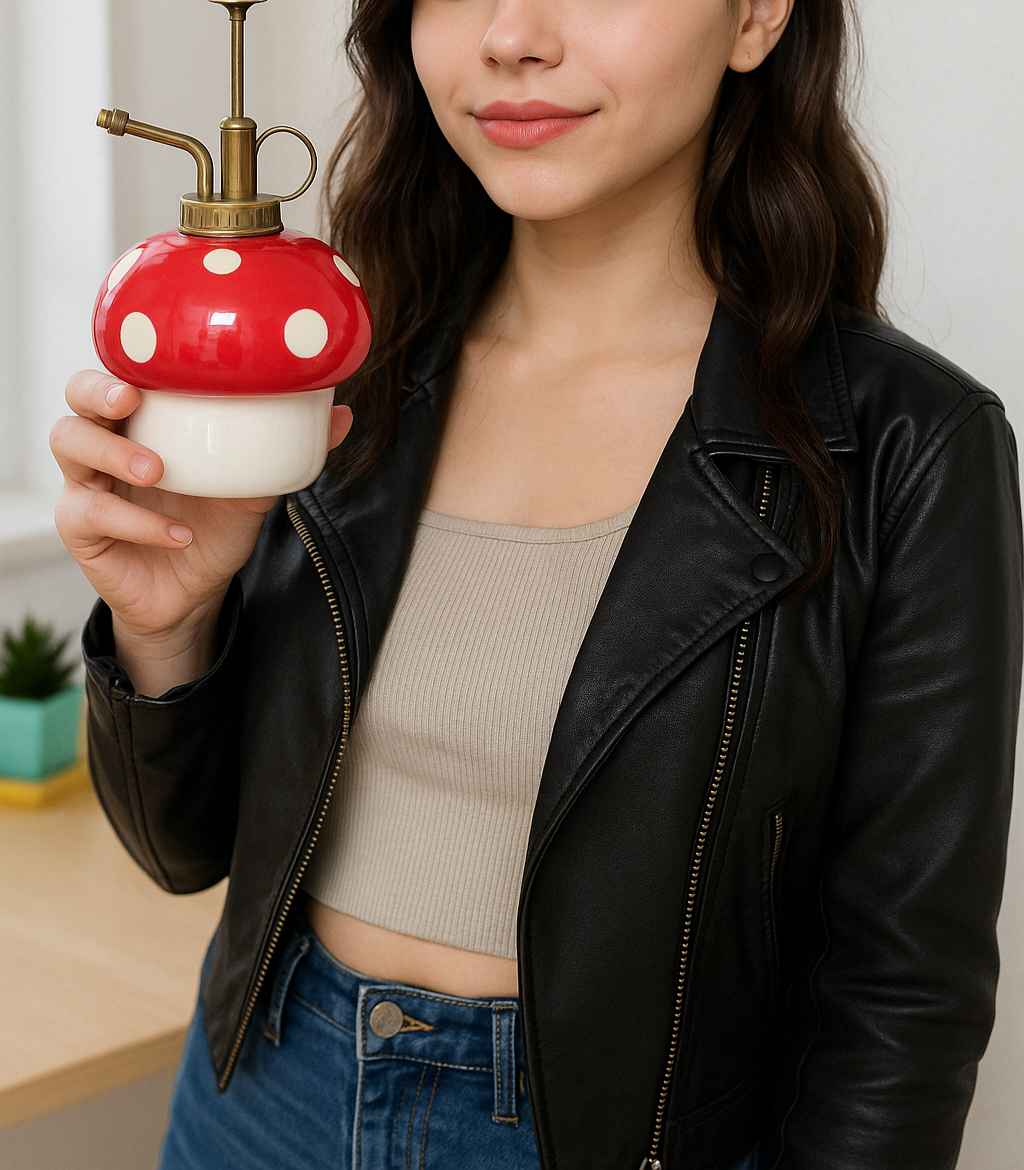 Vaporisateur Champignon en Céramique