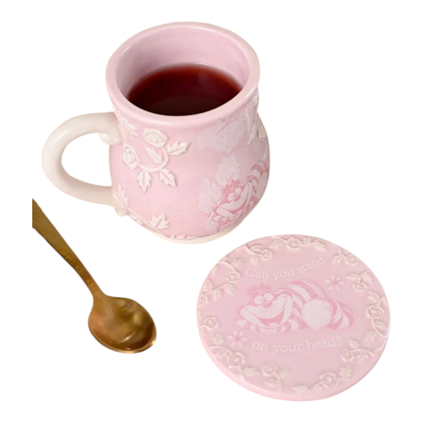 Set de 4 sous-tasses Alice