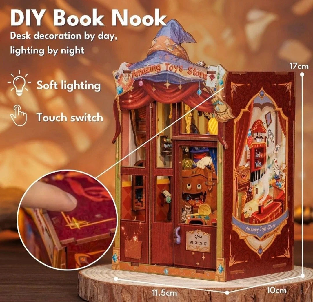 Book Nook DIY Magasin de Jouets Merveilleux