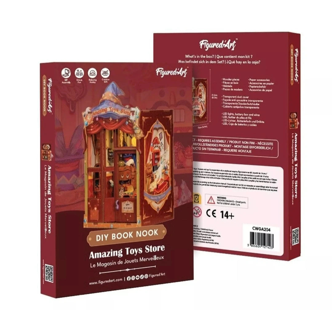 Book Nook DIY Magasin de Jouets Merveilleux