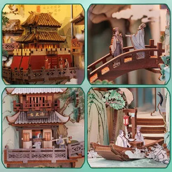 Book Nook DIY Su Dongpo's life
