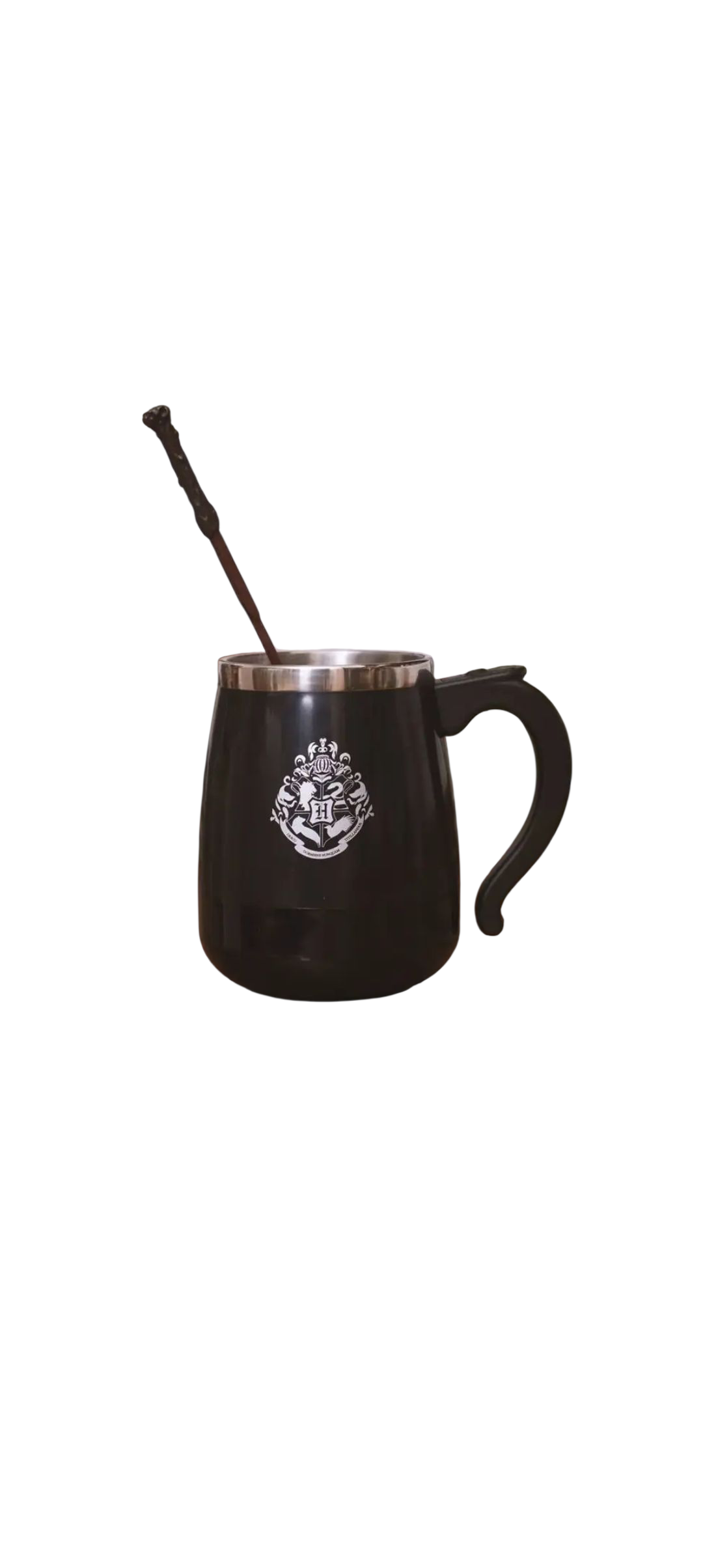 Mug Harry Potter à mélange automatique avec baguette magique – 450 ml