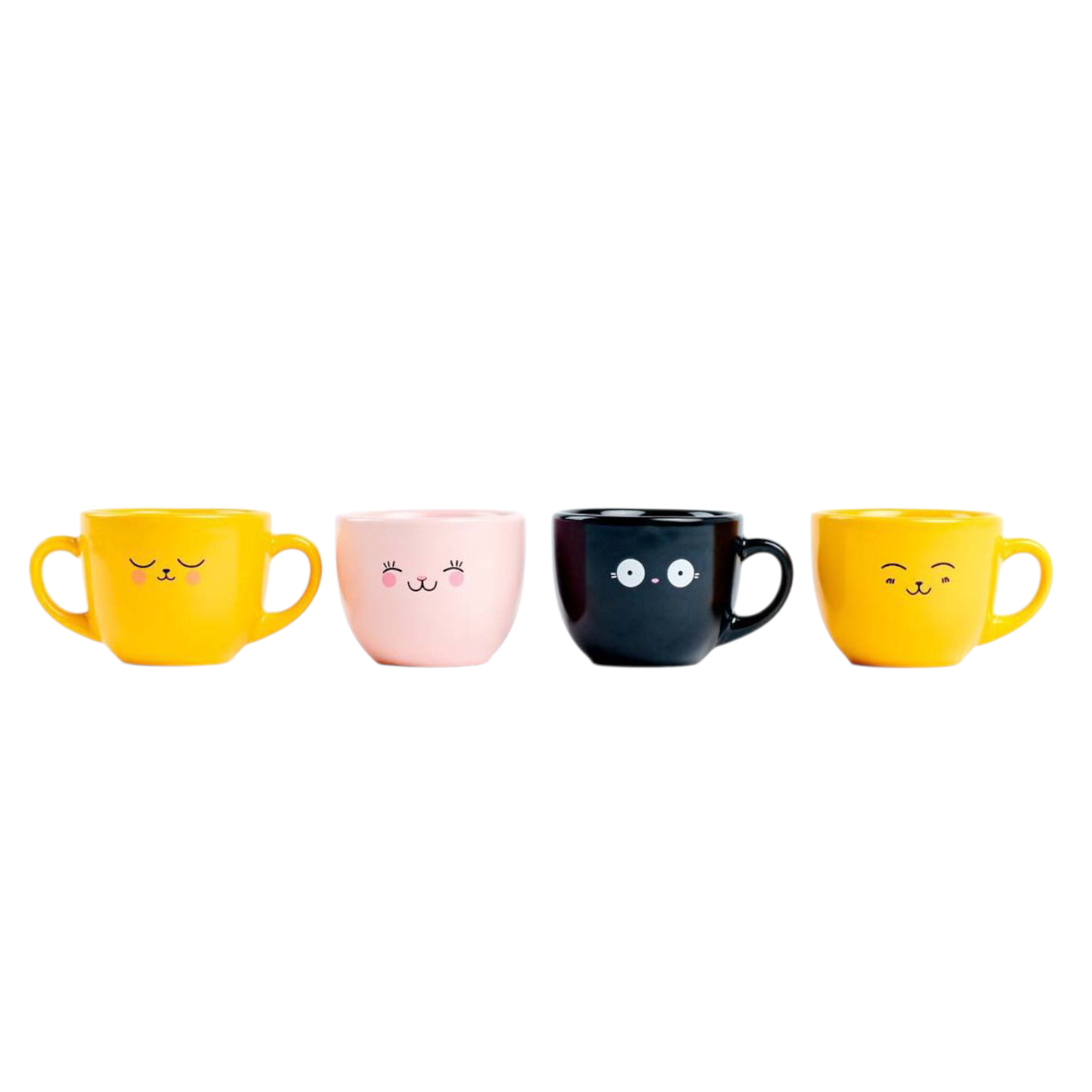 Set de 4 tasses à espresso – Céramique mate 90 ml
