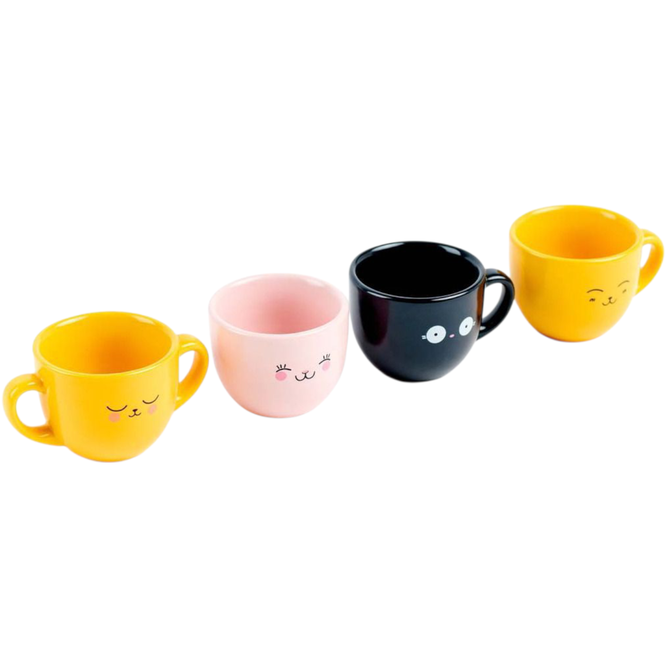 Set de 4 tasses à espresso – Céramique mate 90 ml