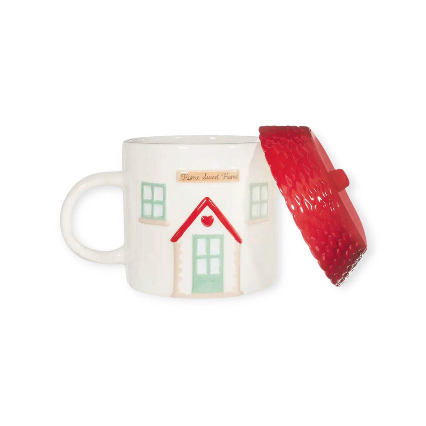 Homemade mug with lid