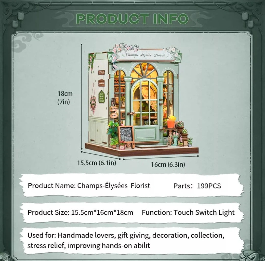Book Nook Champs-élysée DIY