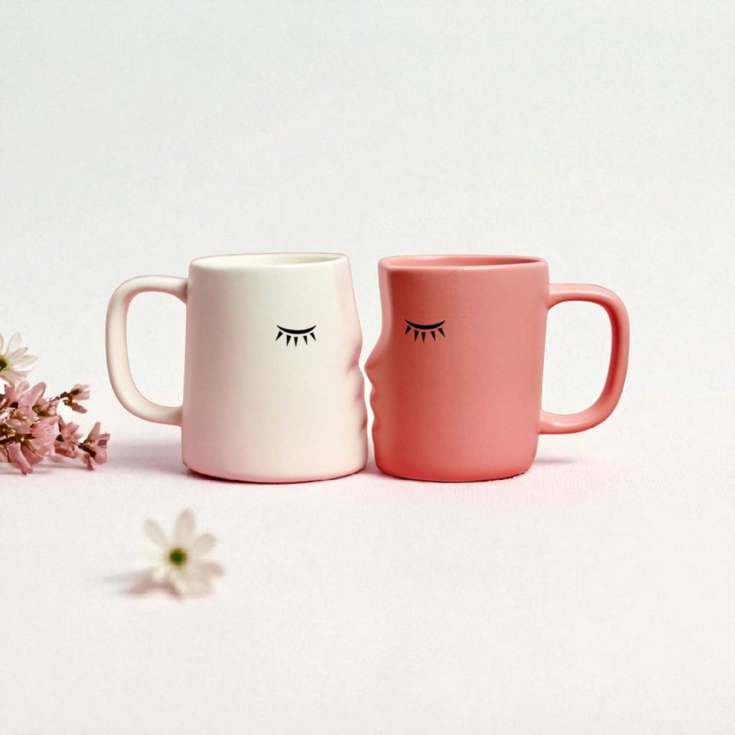 Set de 2 tasses “baiser tendre”