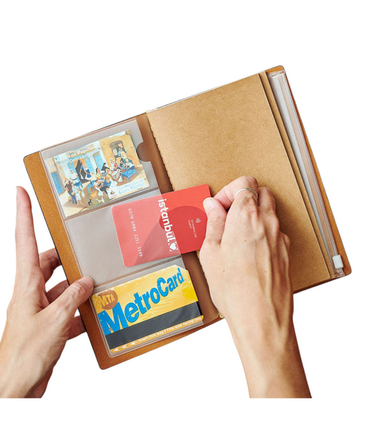 Carnet de voyage Astral – Rechargeable, 2 cahiers (ligné + pointillé)