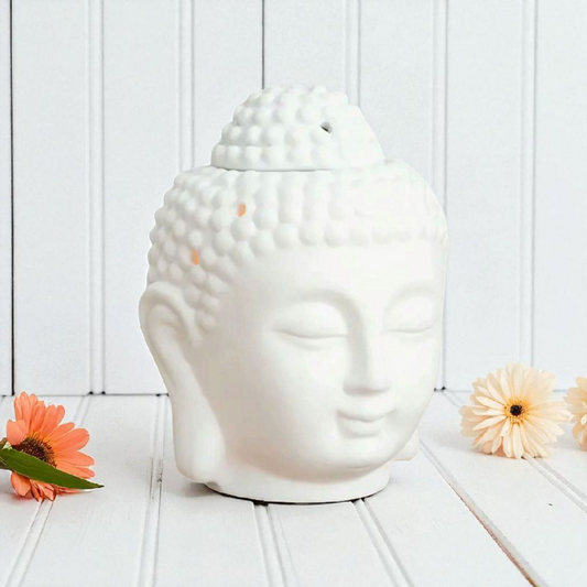 Brûleur Bouddha Blanc
