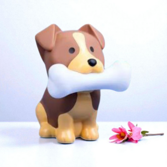 Lampe d’ambiance « Rufus le chien » – Os lumineux