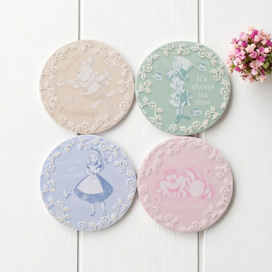 Set de 4 sous-tasses Alice