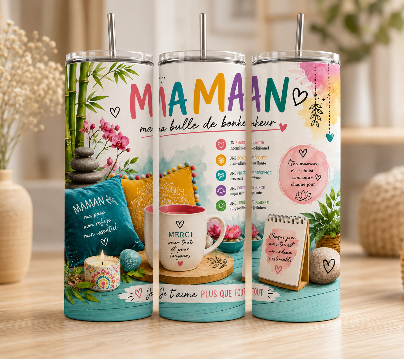 Gobelet Maman "Ma Bulle de Bonheur" - BunBun'S