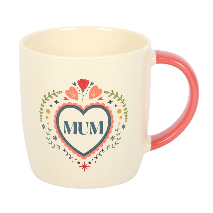 Mug mum fleuri