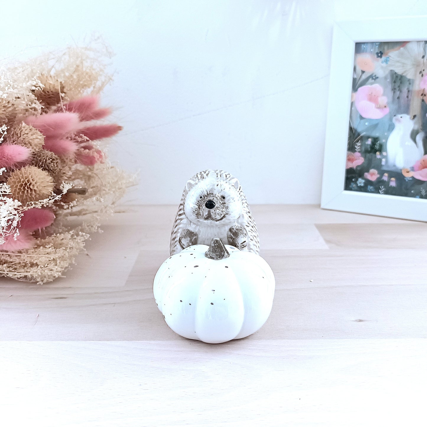 Duo Salière & Poivrière Hérisson & Citrouille – Champêtre & Authentique