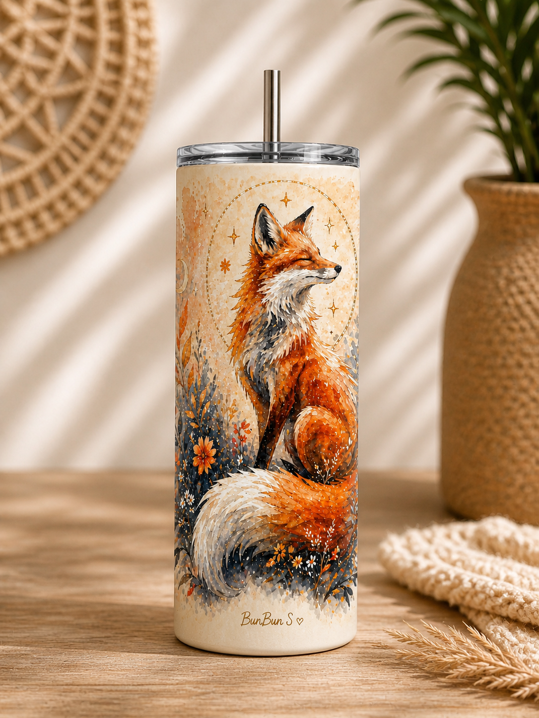 Gobelet Aquarelle – « Renard » - BunBun'S
