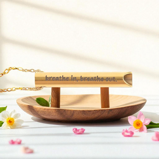 Collier respiratoire anti-stress