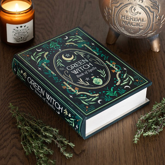 Boîte de Rangement Grimoire Green Witch - BunBun'S