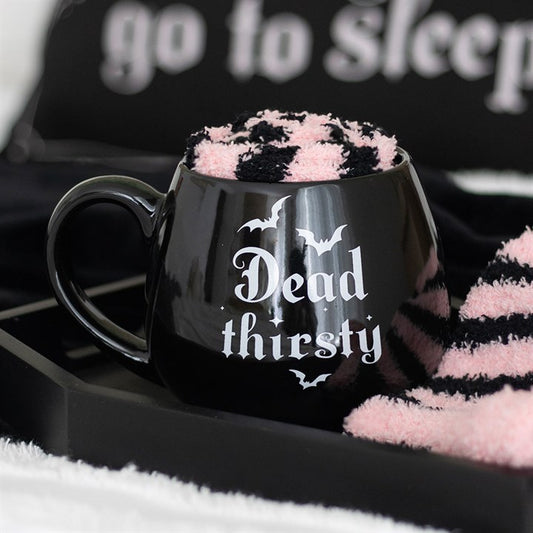 Mug dead thirsty + chaussettes