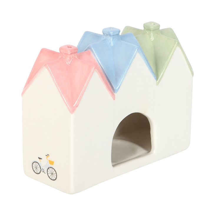 Porte-encens & Photophore Maison Pastel - BunBun'S