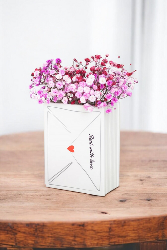 Vase lettre d'amour