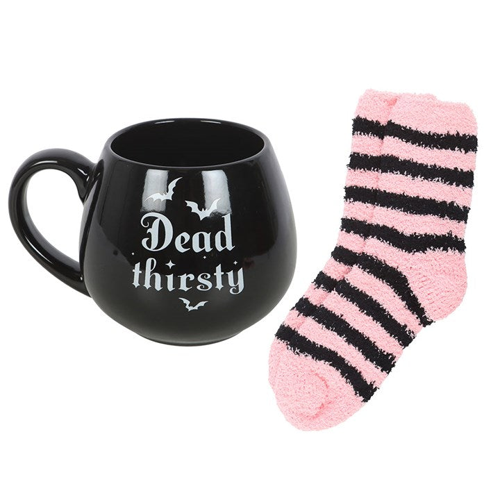 Mug dead thirsty + chaussettes