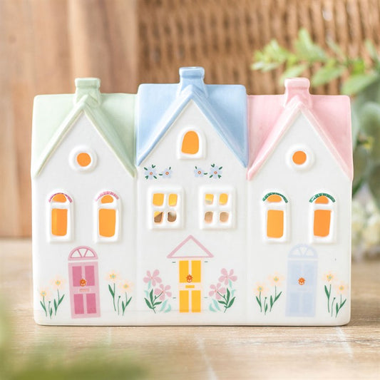 Porte-encens & Photophore Maison Pastel - BunBun'S