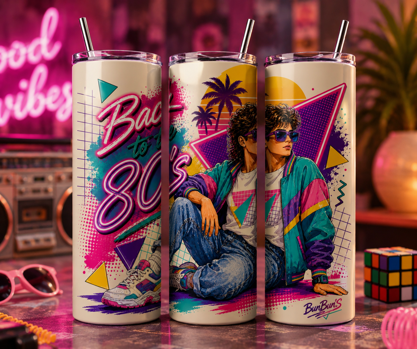 Gobelet 80'S "Back 80'S" - BunBun'S