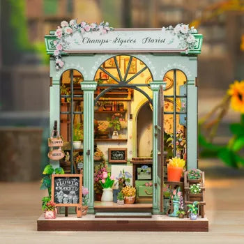 Book Nook en bois LED Champs-élysée – Kit DIY 199 pièces