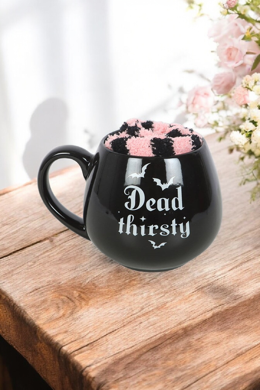 Mug dead thirsty + chaussettes