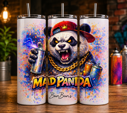 Gobelet Art Urbain "Mad Panda" - BunBun'S