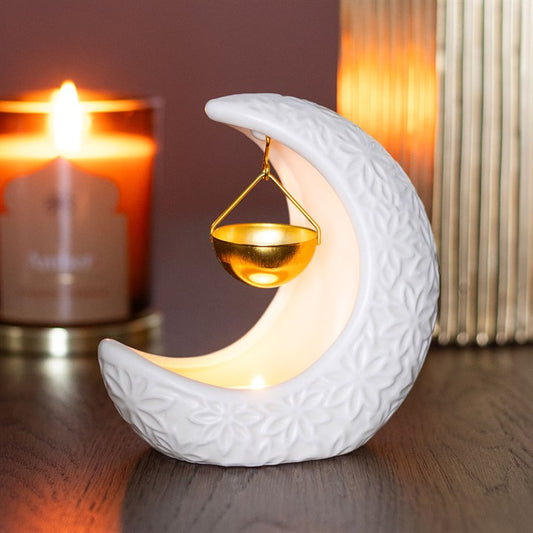 Brûleur d’Huile Croissant de Lune Suspendu - BunBun'S