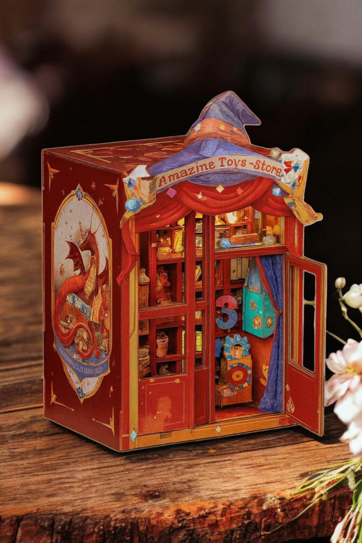 Book Nook DIY Magasin de Jouets Merveilleux