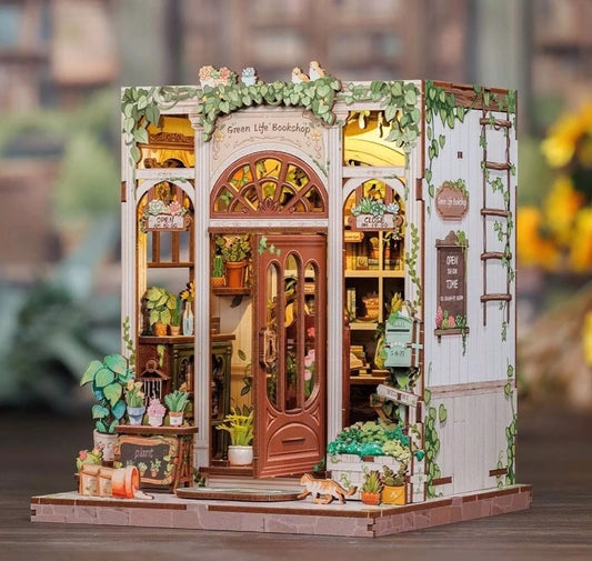 Book Nook DIY Librairie Vie Verte