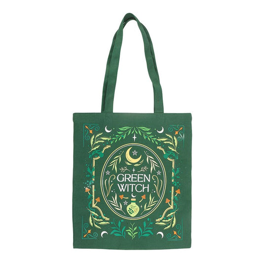 Tote Bag Green Witch - BunBun'S