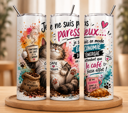 Gobelet Isotherme "Caféine" 20oz – Plusieurs modèles disponibles