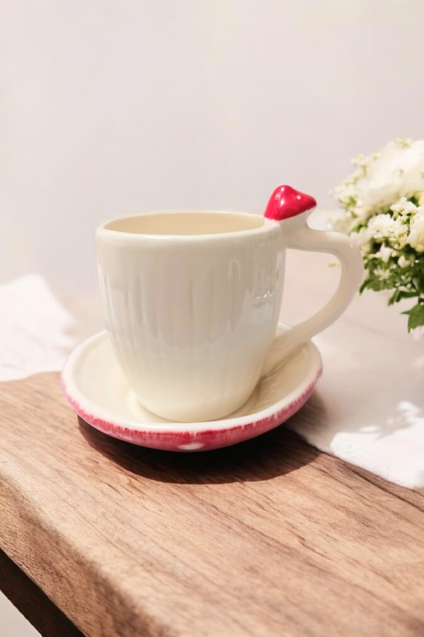 Set Mug + Soucoupe Champignon