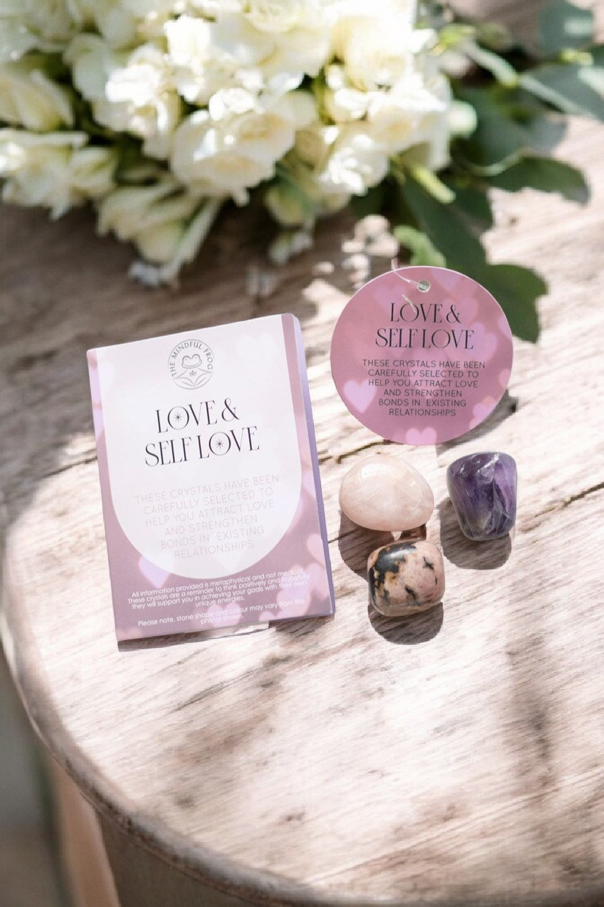 Coffret cristaux Amour & guérison